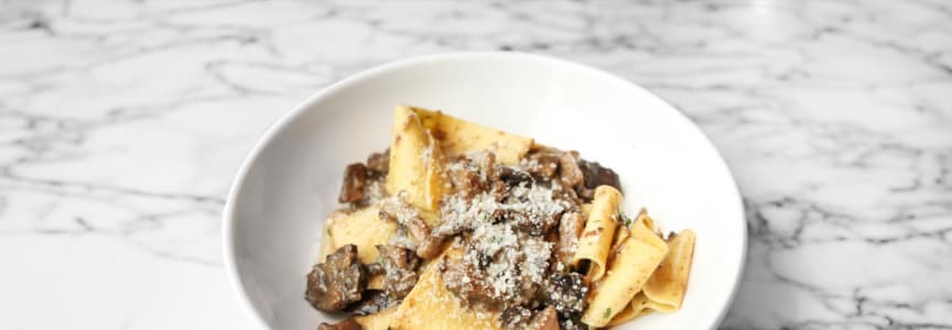 Hands-On: Pappardelle ai Funghi (Date Night Edition)