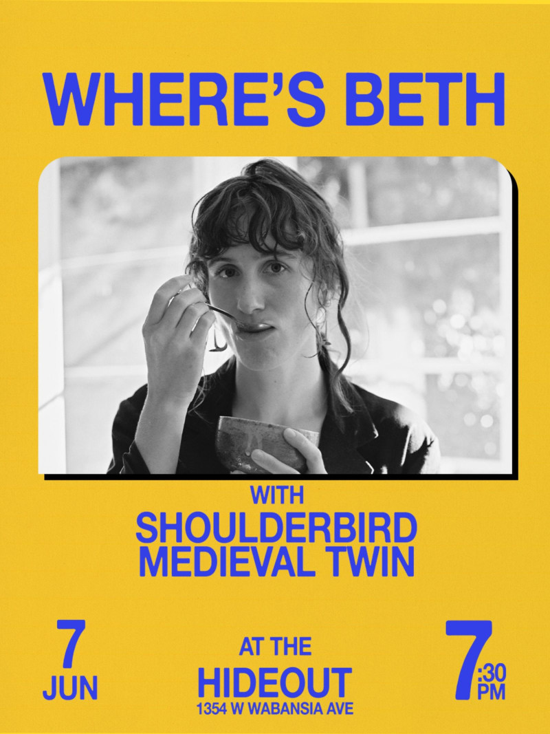 Where's Beth, Shoulderbird, Medieval Twin