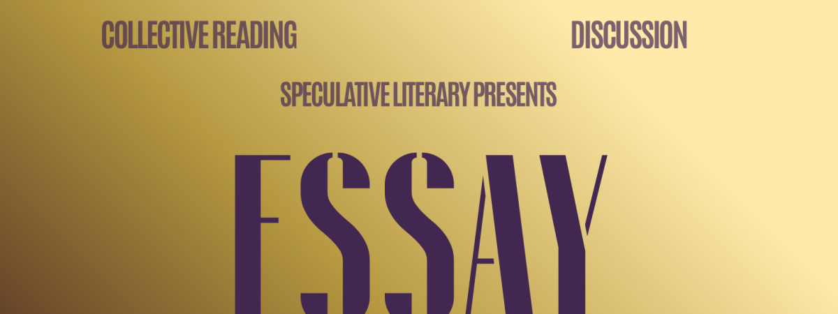 Speculative Literary: Essay Club