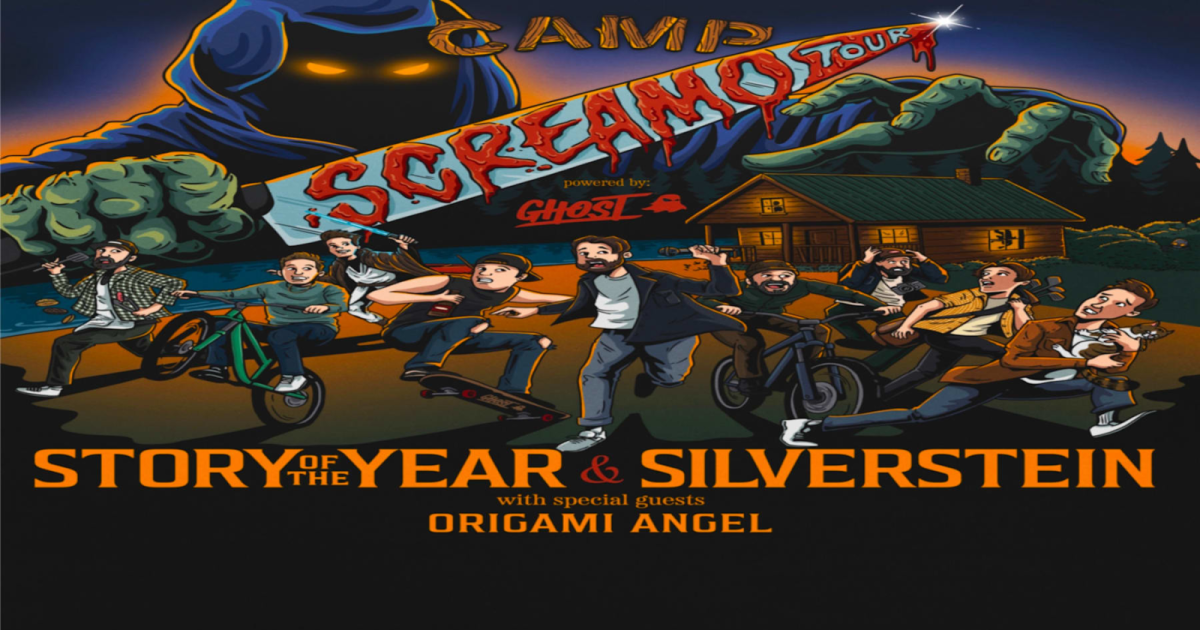 Silverstein スクリーモ　screamo Story of the Year & Silverstein: Camp Screamo Tour in San Antonio