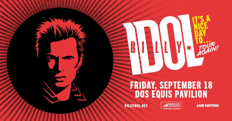 Billy Idol:  It's A Nice Day To...Tour Again!