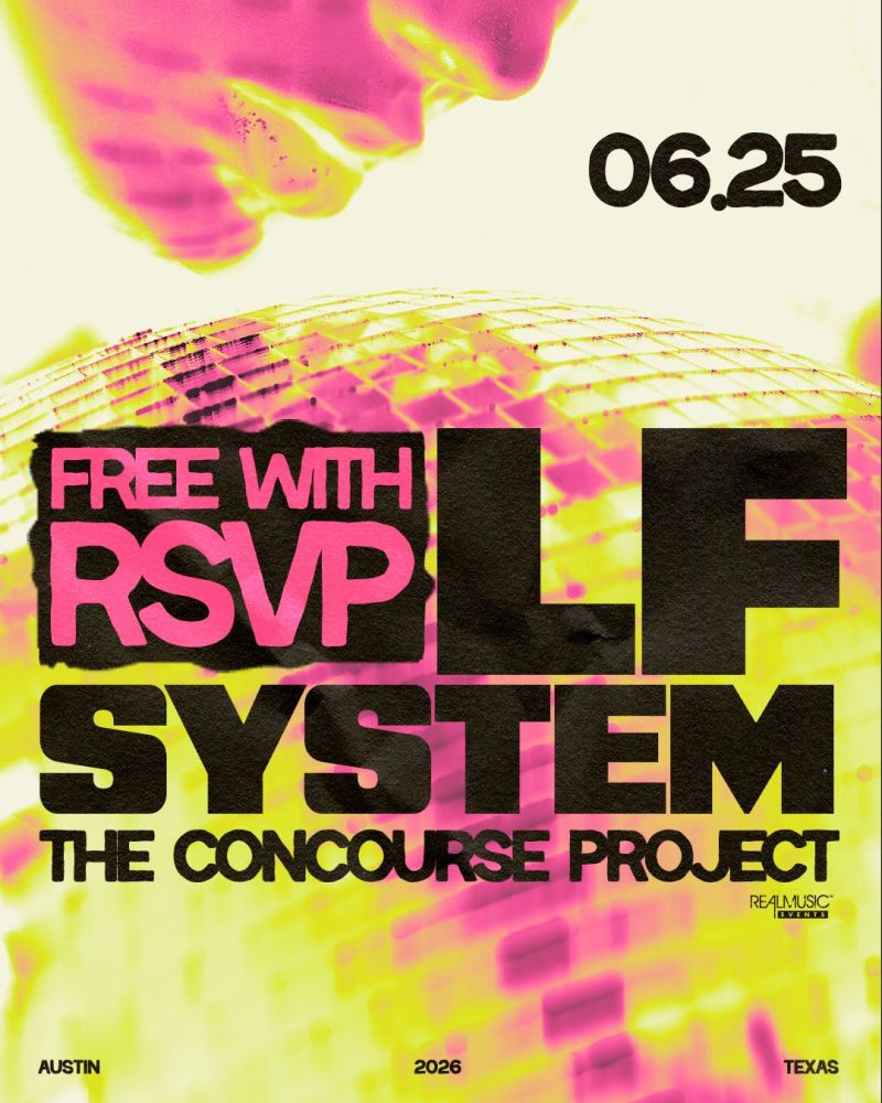 【海外プログラム】カスリーン・フェリア　コンサート・プログラム FREE with RSVP: LF SYSTEM at The Concourse Project in Austin at The