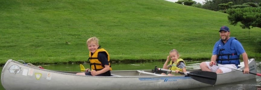 Chicago Botanic Garden Canoe Adventure