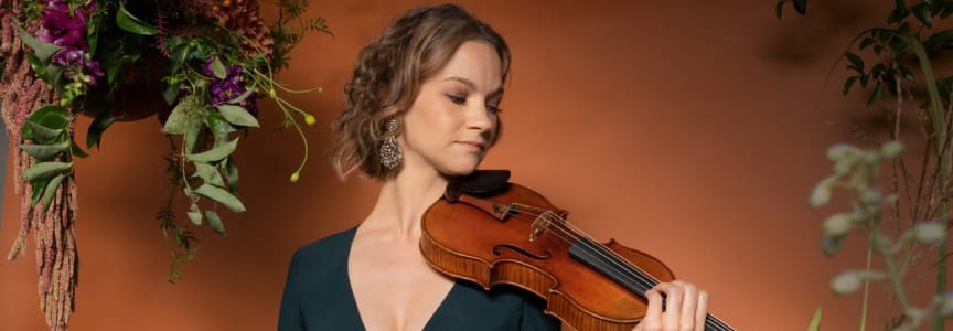 Andris Nelsons with Hilary Hahn & Seth Parker Woods