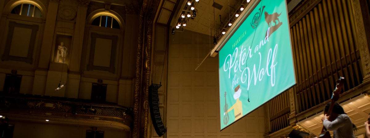 Boston Youth Symphony Orchestras & Boston Ballet School present Peter and the Wolf