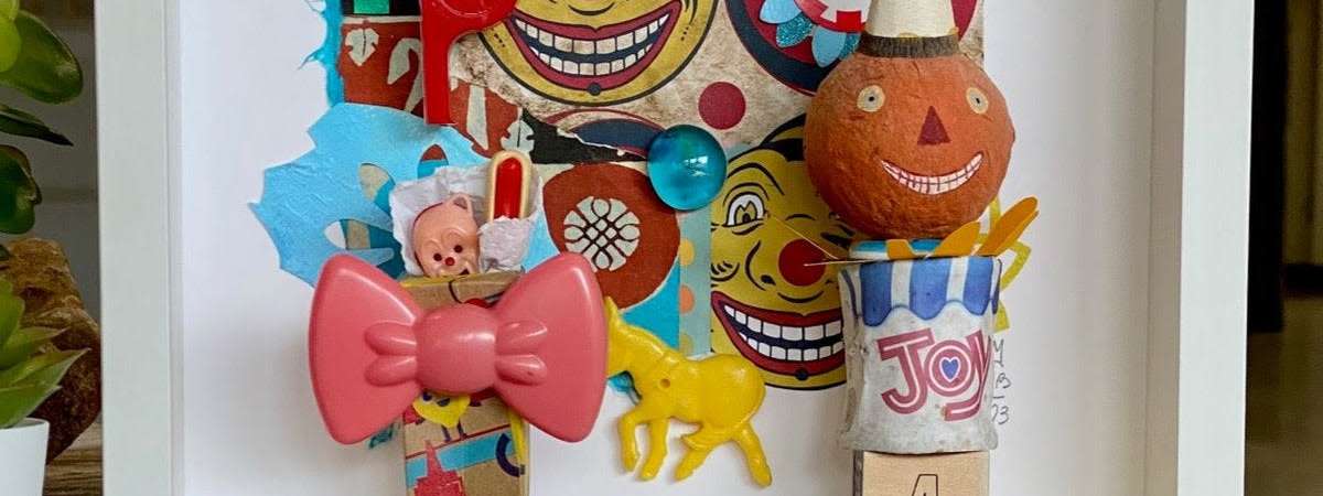 Contemporary 3D Collage (Sunday 6/21 Workshop)