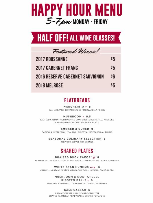 Happy Hour at City Winery in Nashville at City Winery