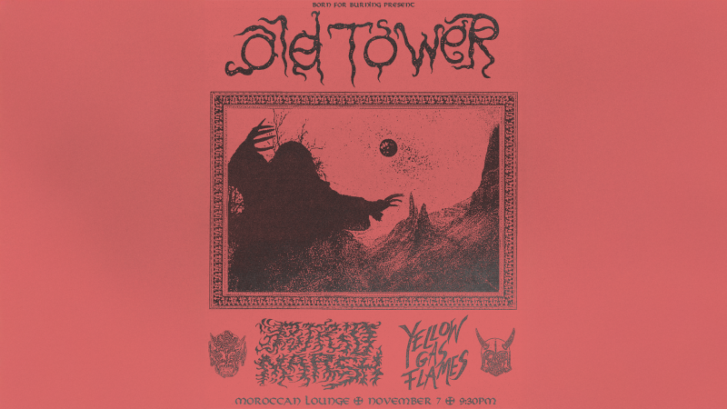 Old Tower, Putrid Marsh & Yellow Gas Flames
