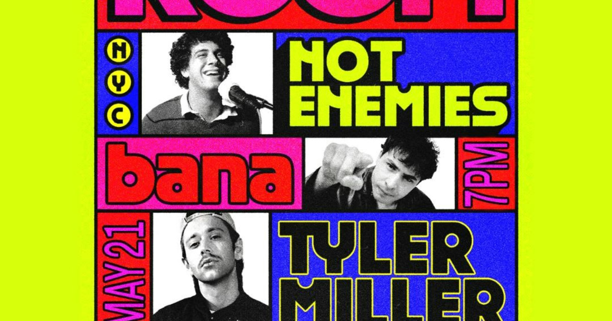 Sultan Tyler Tyler Miller and Bana, with Not Enemies in Brooklyn at The Sultan