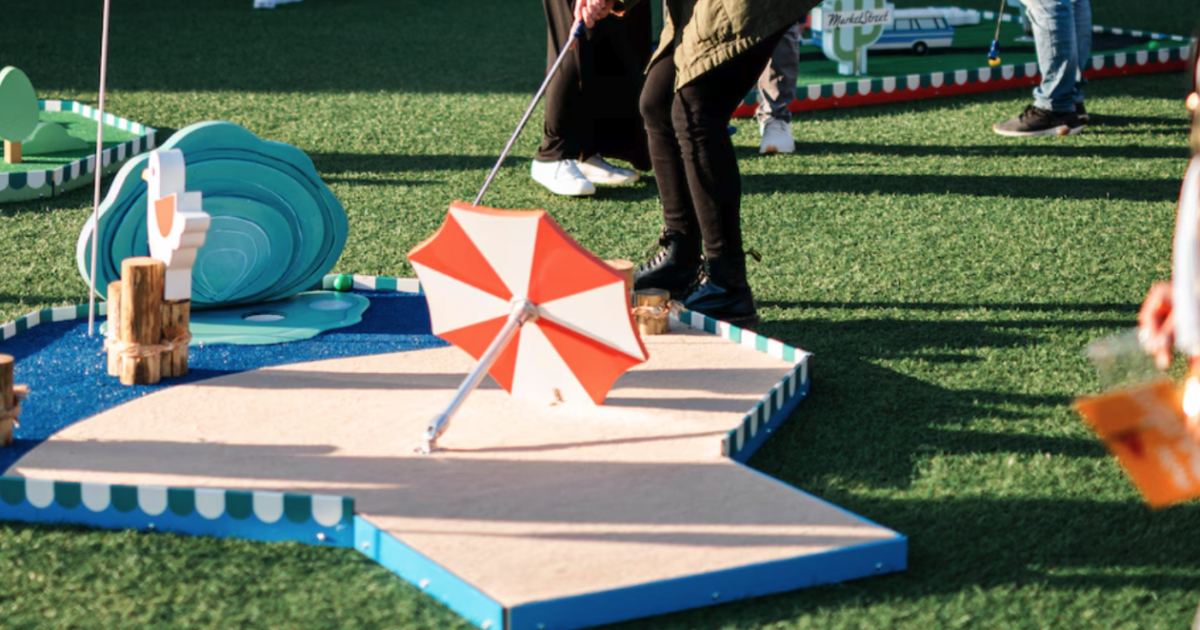 Pop Up Course Mini Masters: Pop-Up Golf Course in Boston at Massachusetts