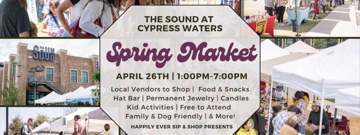 The Sound Spring Vendor Market