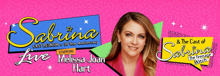 Sabrina Cast Reunion 30 Year Anniversary Live, Starring Melissa Joan Hart and the cast of Sabrina the Teenage Witch