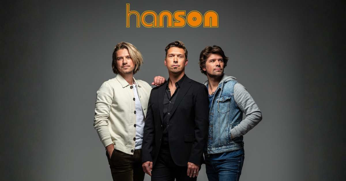 Hanson in Hyannis at Cape Cod Melody Tent