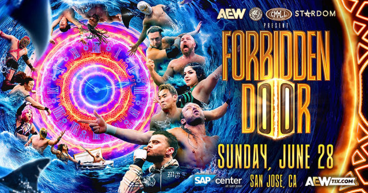 AEW x NJPW FORBIDDEN DOOR 2026 in San Jose at SAP Center