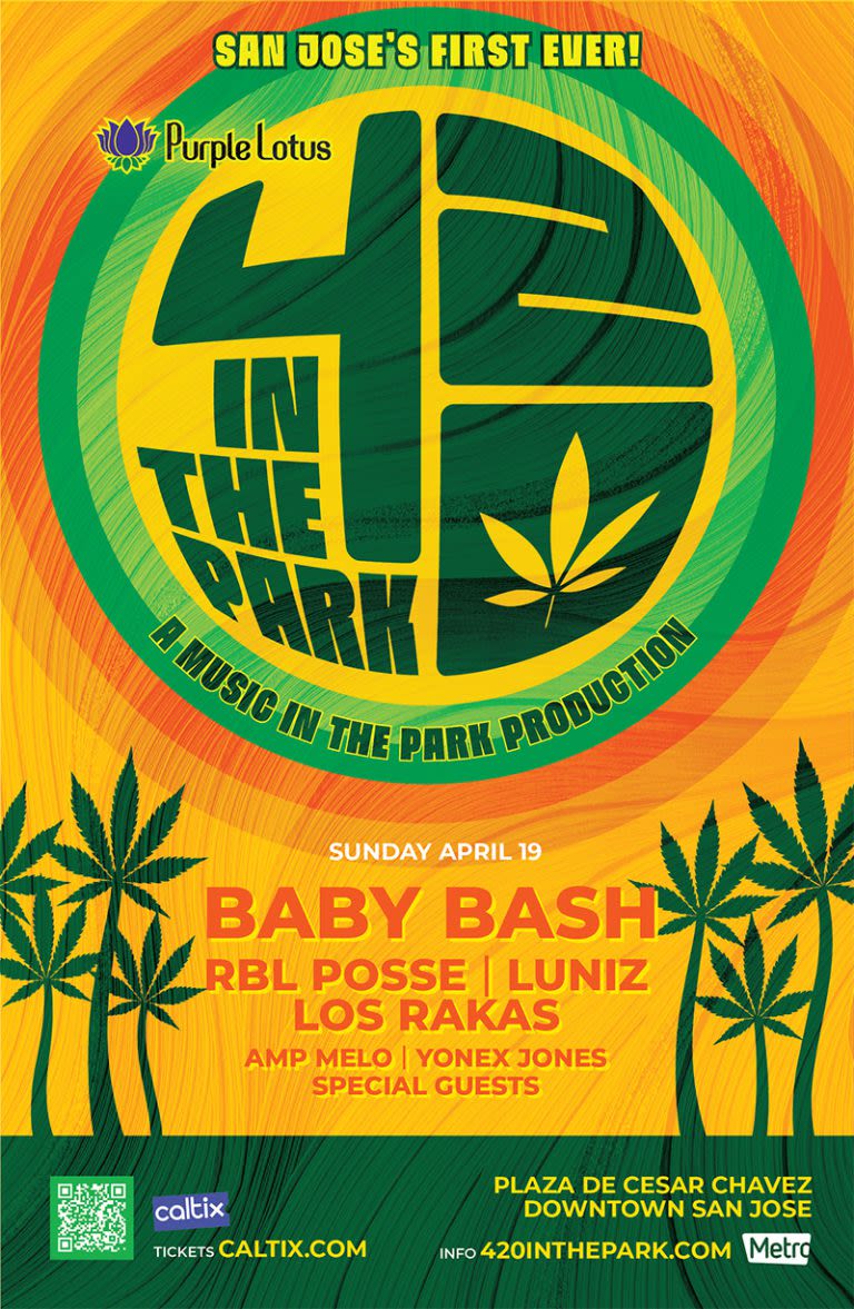 420 in the Park Festival - Day 2 in San Jose at Plaza de Cesar Chavez