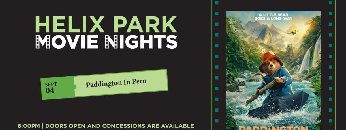 Movie Night in Helix Hall | Paddington in Peru