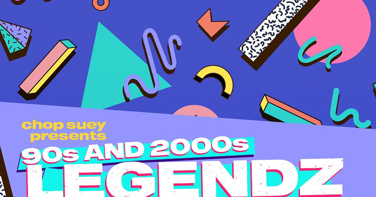 90s & 2000s Legendz: a Retro Dance Party in Seattle at Chop Suey