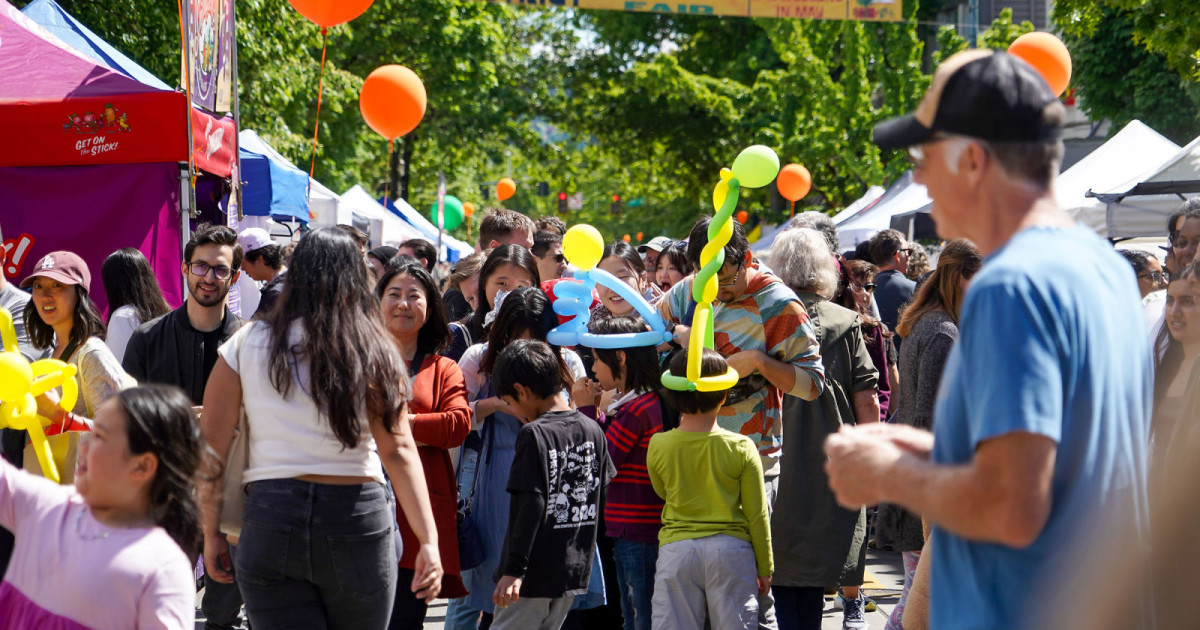 U District Street Fair in Seattle at University District