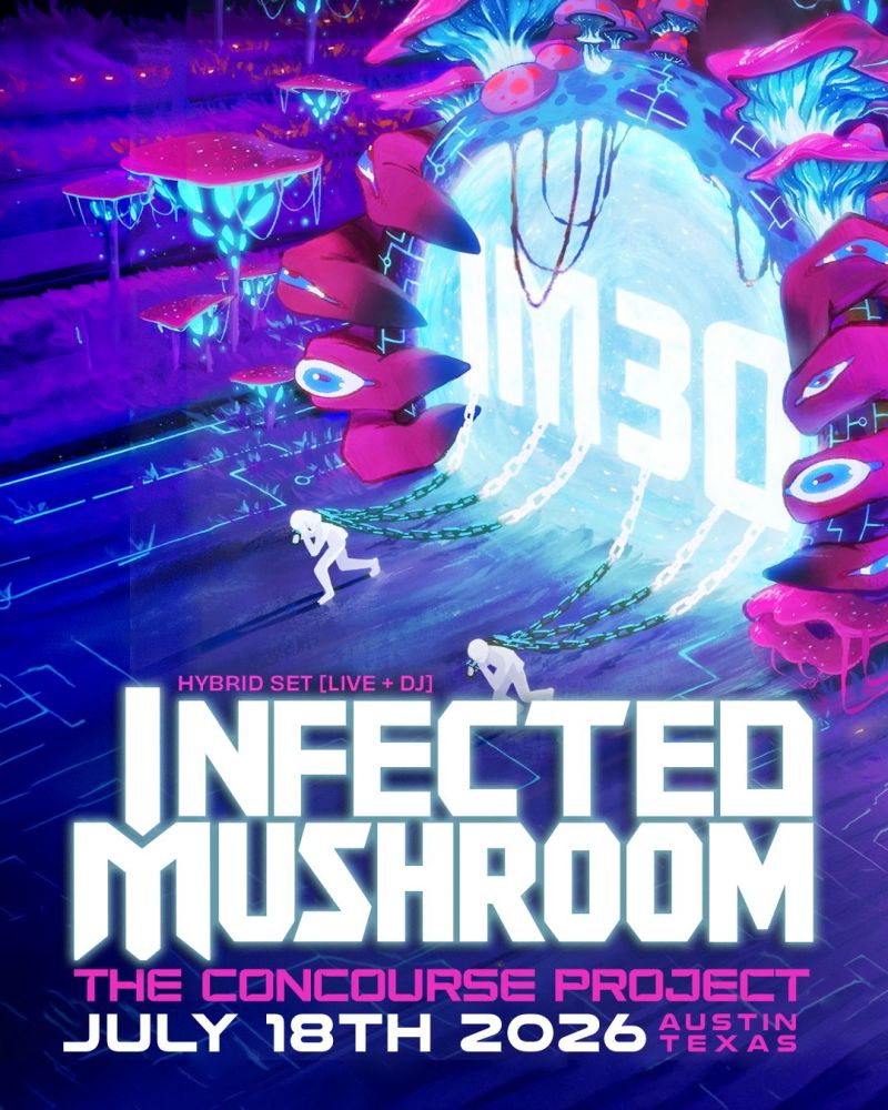 Infected Mushroom (Hybrid Set) at The Concourse Project in