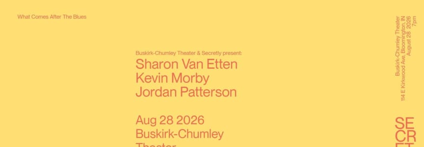 Sharon Van Etten, Kevin Morby, and Jordan Patterson: Secretly 30