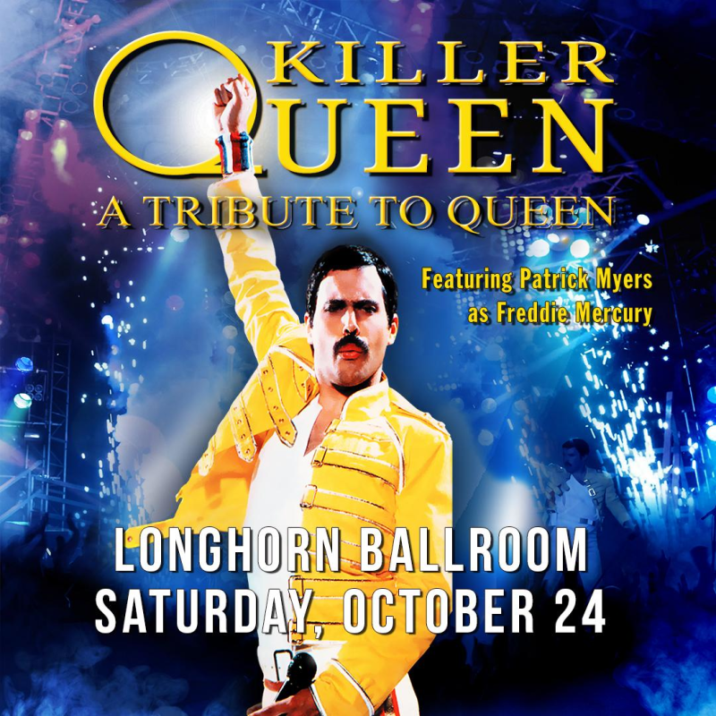Killer Queen - A Tribute To Queen ft Patrick Myers as Freddie Mercury