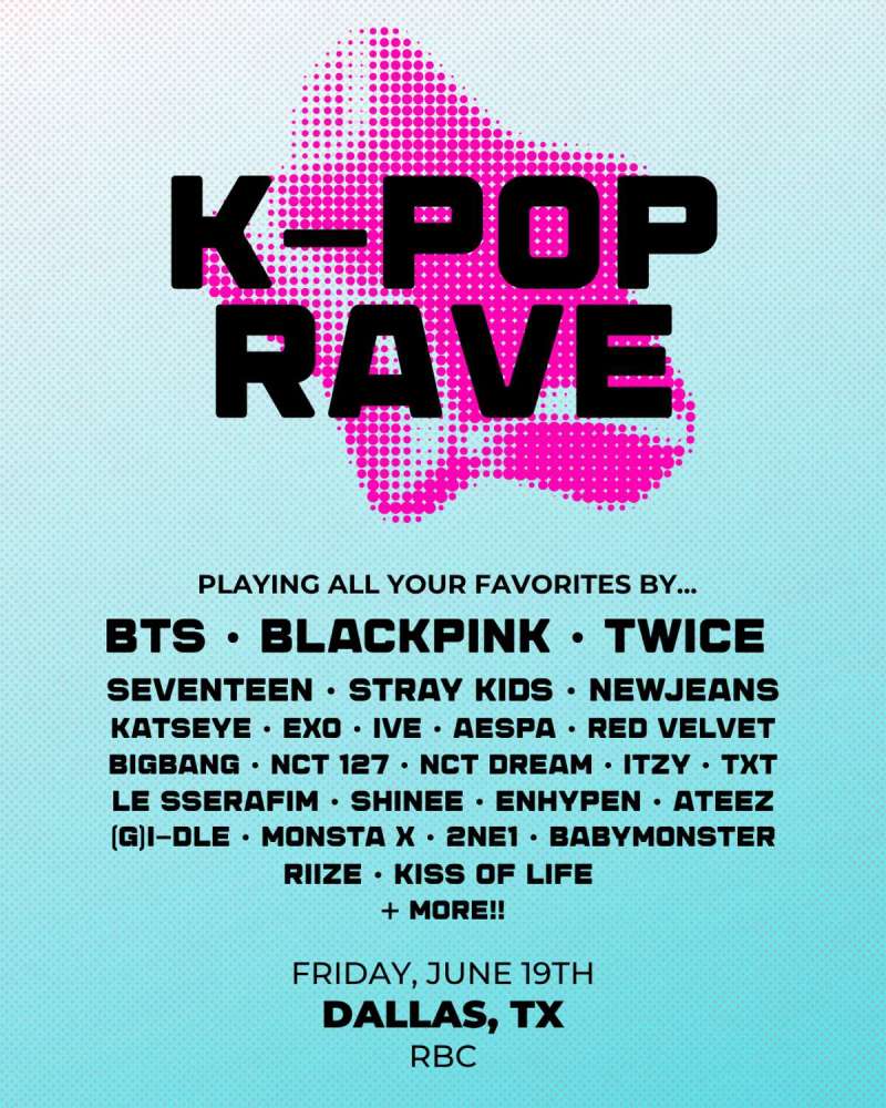 KPOP Rave in Dallas at RBC (Rhythm, Beats & Culture)