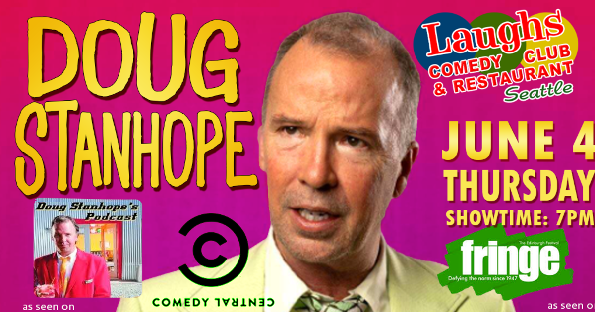 Comedy show: Doug Stanhope in Seattle at Laughs Comedy Club