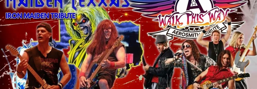 Iron Maiden Tribute - Maiden Texas & Aerosmith Tribute - Walk This Way