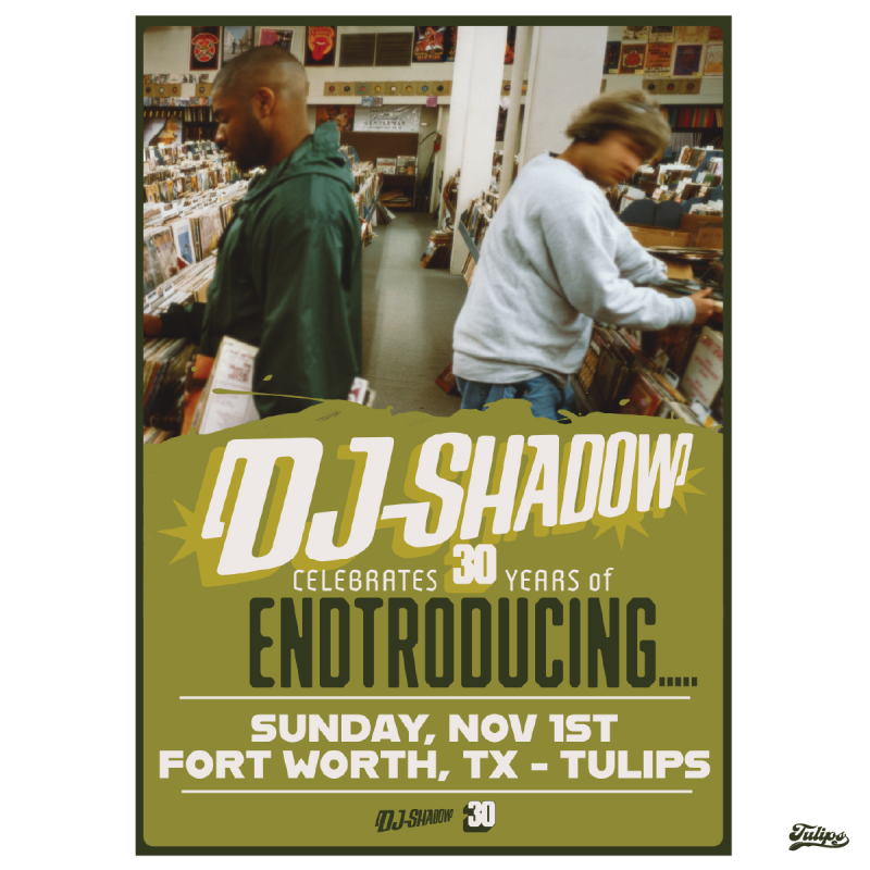 DJ Shadow in Fort Worth at Tulips FTW