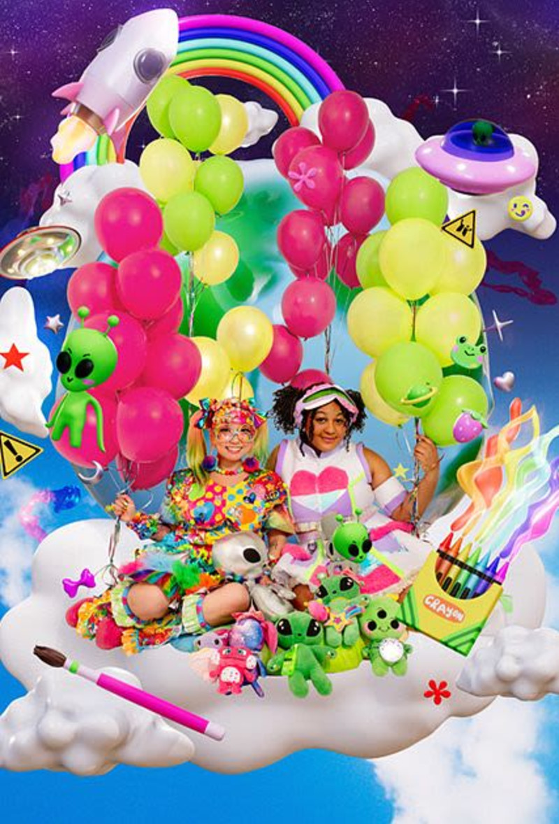 Color Your Universe! PAiDA & cybr.grl 2-man live