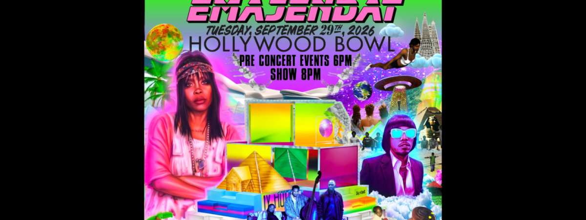 Lauren Halsey's emajendat Erykah Badu and The Alchemist