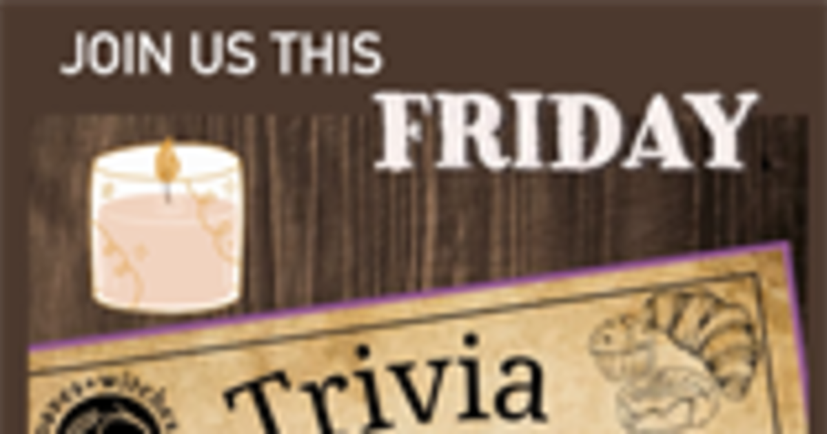 Stewpendous Trivia @ Loaves & Witches
