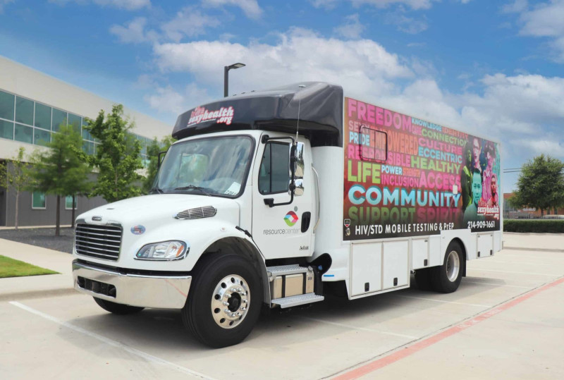 Get Tested: Sexy Health Mobile Unit at Cedar Springs Wine Walk