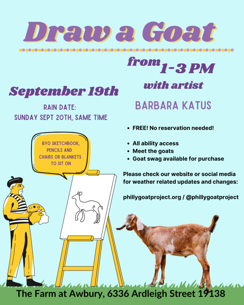FREE EVENT! Draw a Goat!