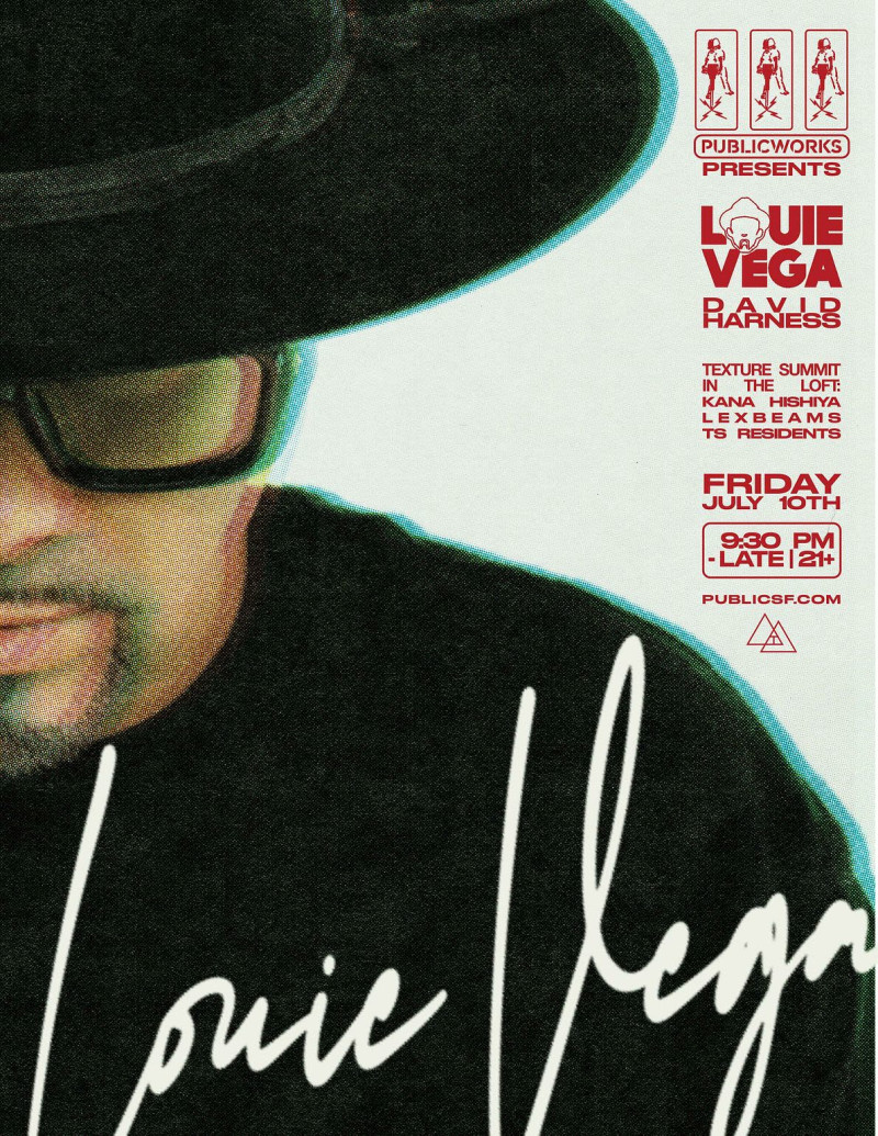 Louie Vega in San Francisco at Public Works