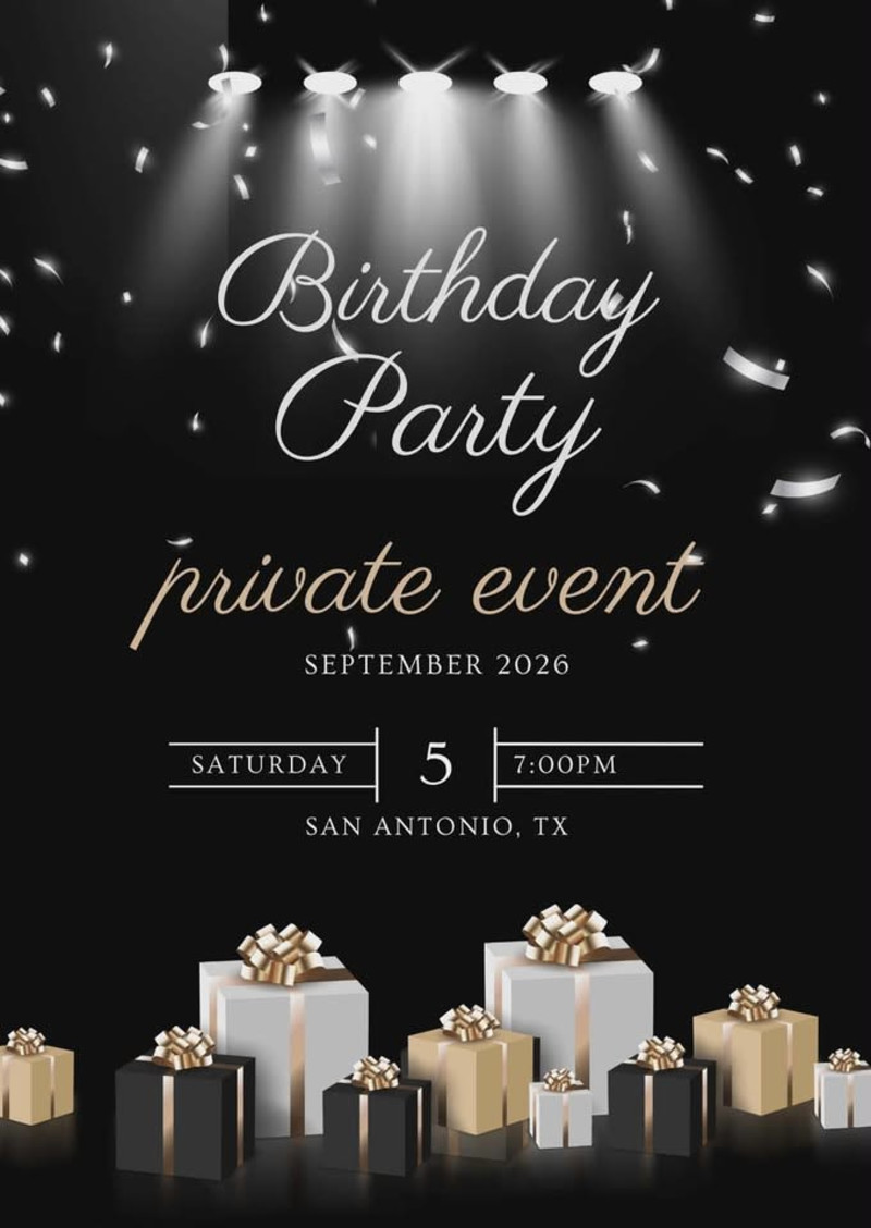 Private Birthday Party!