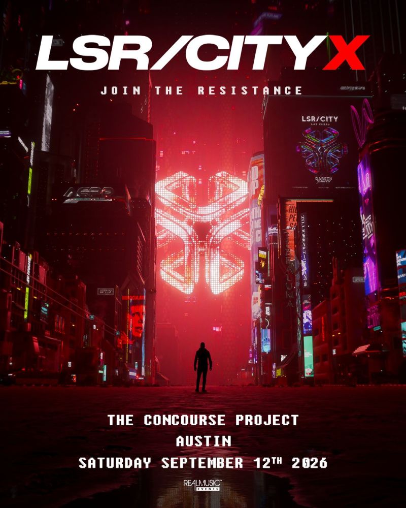 LSR/CITY X by Gareth Emery at The Concourse Project