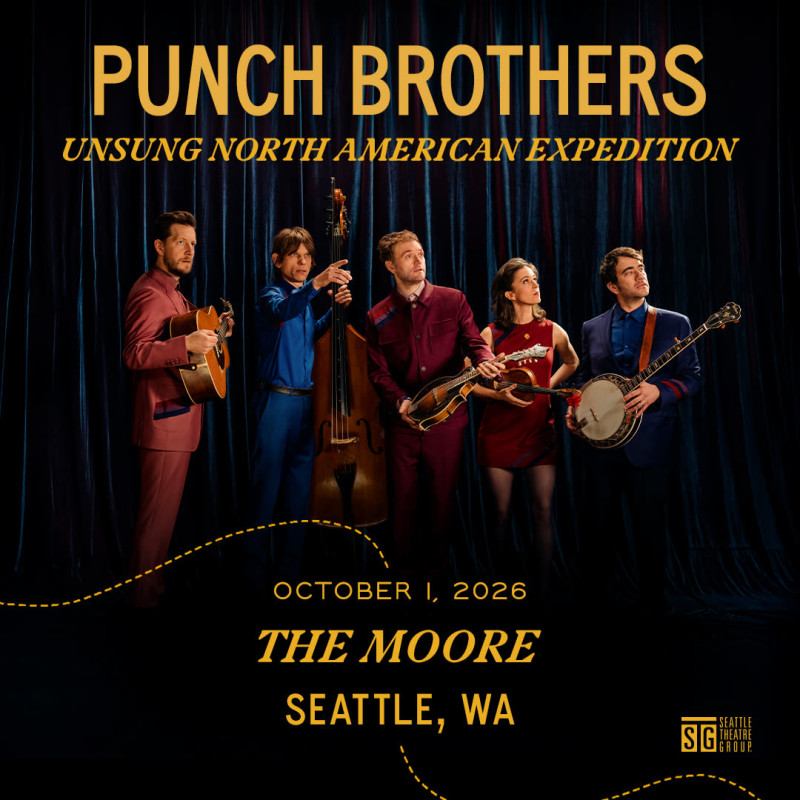 Punch Brothers in Seattle at The Moore Theatre