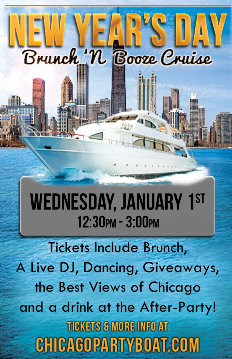 New Year S Brunch N Booze Cruise In Chicago At Anita Dee Ii