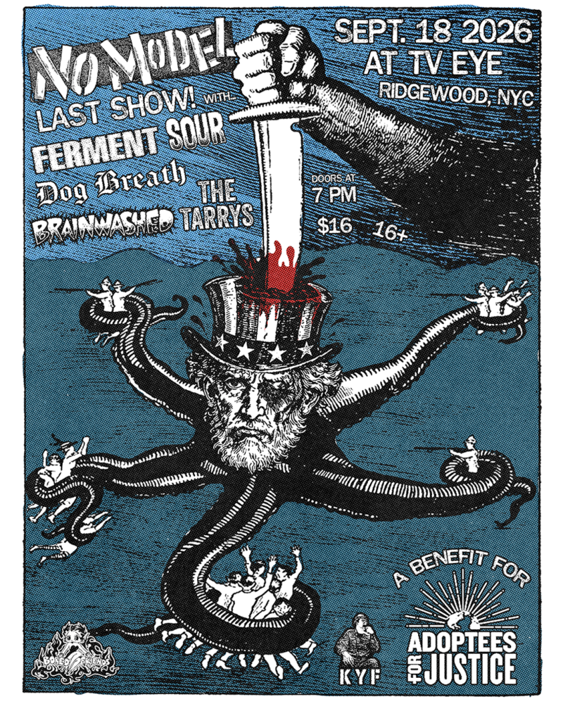 NO MODEL, Ferment, SOUR, Dog Breath, Brainwashed, The Tarrys