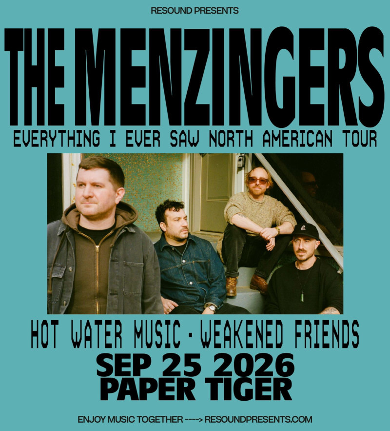 The Menzingers: Everything I Ever Saw North American Tour