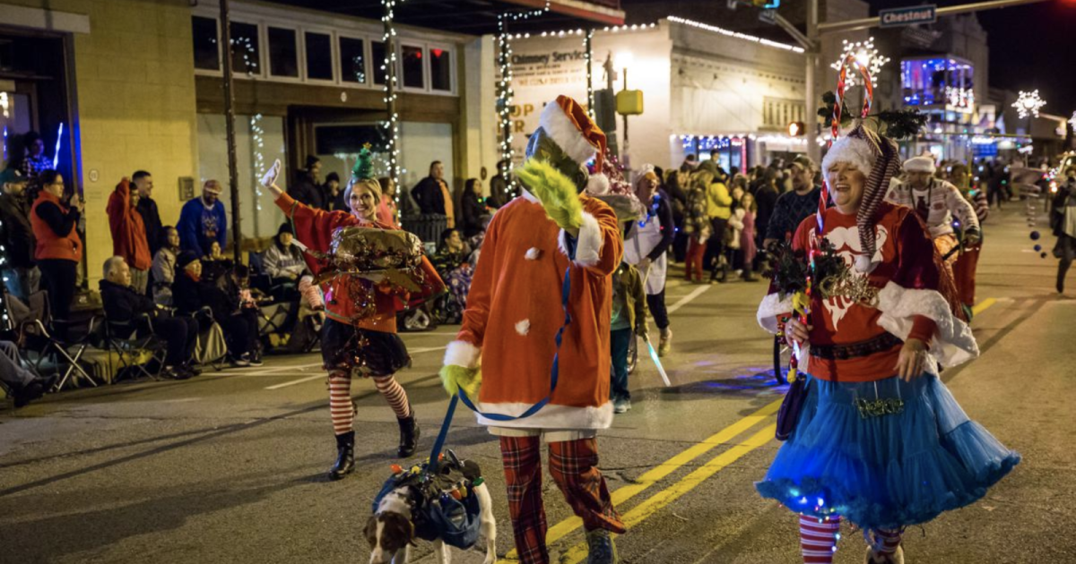 Historic Downtown's Lighted Christmas Parade in Bastrop at