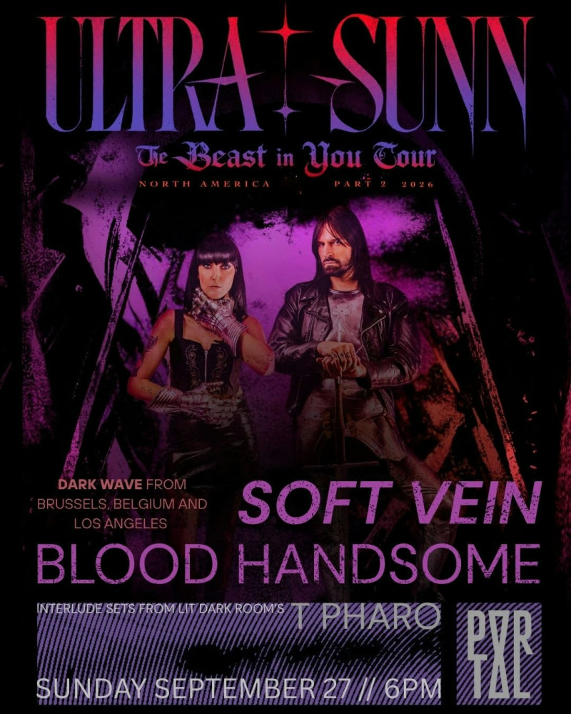 Dark Wave Dance Party w/ Ultra Sunn + Soft Vein + Blood Handsome + T Pharo