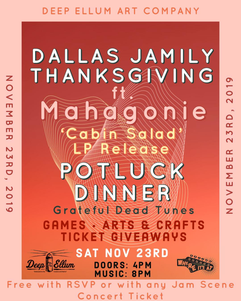 Dallas Jamily Thanksgiving Featuring Mahagonie Cabin Salad
