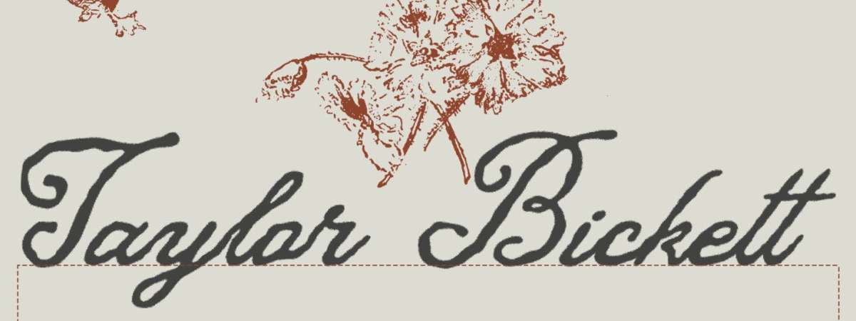 Taylor Bickett - The Nothing I Can’t Undo Tour