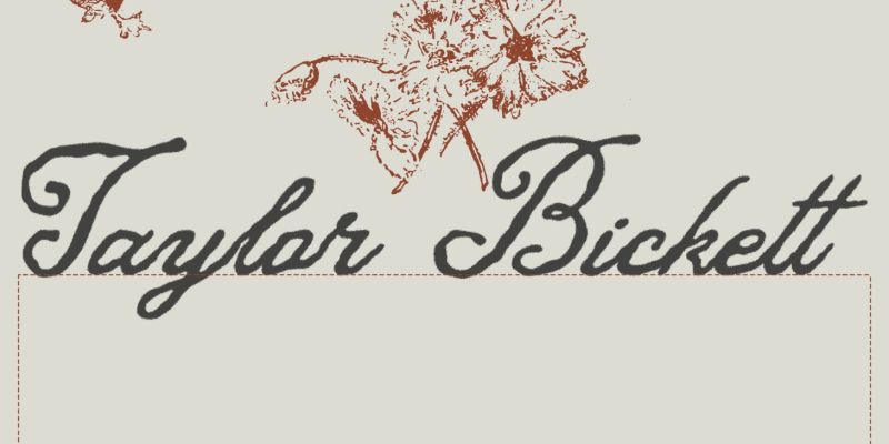 Taylor Bickett - The Nothing I Can’t Undo Tour