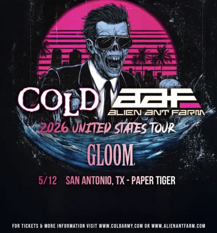 Cold, Alien Ant Farm in San Antonio at Paper Tiger