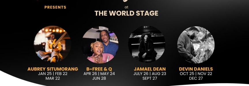 Sunday Jazz at The World Stage flyer
