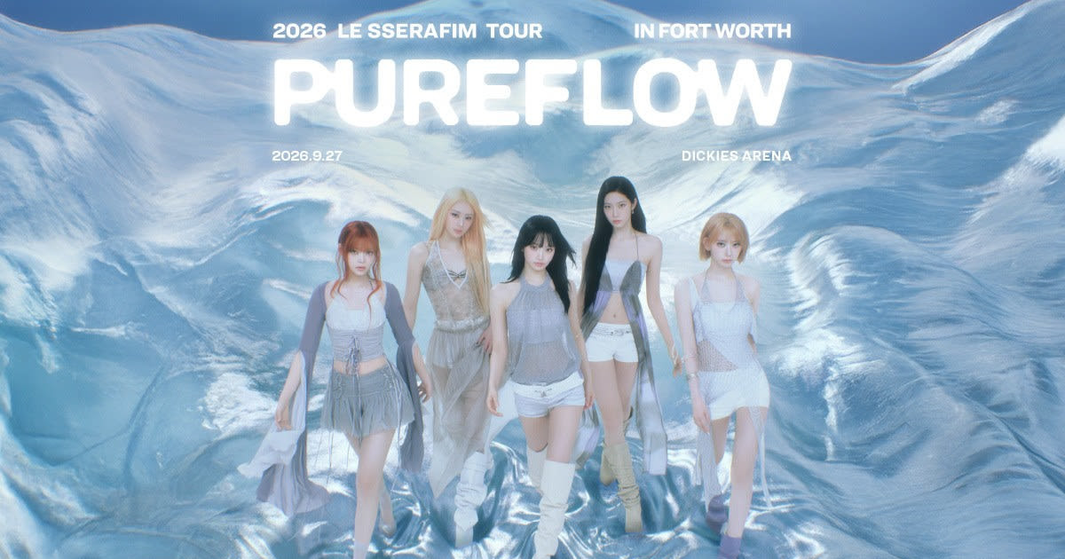 Le Sserafim 2026 Le Sserafim 'Pureflow' Tour In Fort Worth in Fort