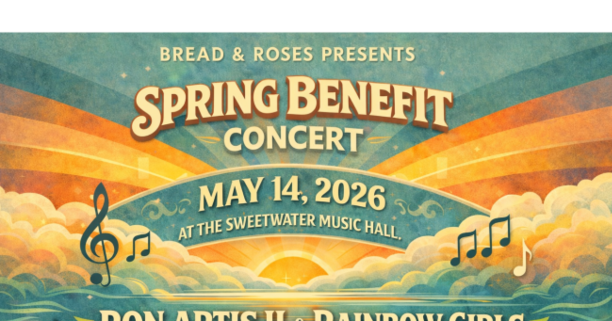Bread & Roses Spring Benefit Concert with Ron Artis II and Rainbow